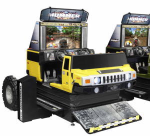 管理人イチオシ アーケード Hummer ハマー やばいコレ超面白い 体感型レースゲーム ミリタリーエンタ